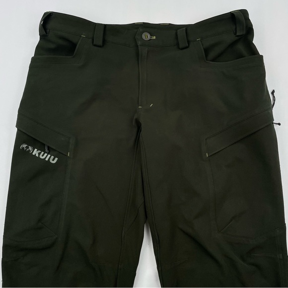 Kuiu Attack Pants Mens Size 38 Army Green Straight Leg Tactical Hunting 38x32” - Picture 3 of 13